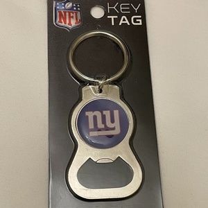 Team Sports America New York Giants Bottle Opener, Silver